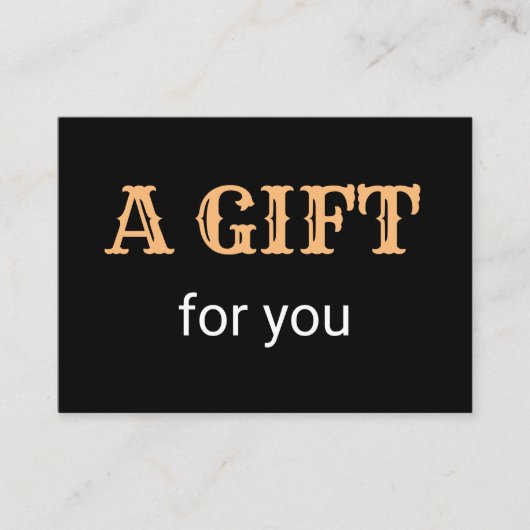 eenvoudig minimaal jouw naam tekstadres logo dis t visitekaartje (Voorkant)