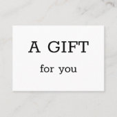 eenvoudig minimaal jouw naam tekstadres logo dis t visitekaartje (Voorkant)