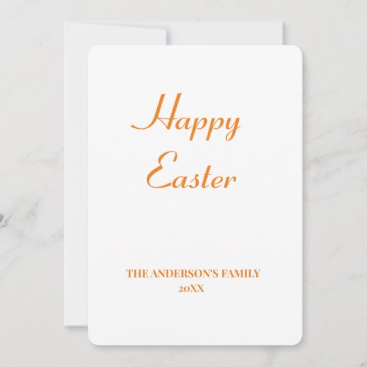 eenvoudig minimaal jouw tekst easter toevoegen (Voorkant)