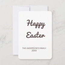 eenvoudig minimaal jouw tekst easter toevoegen