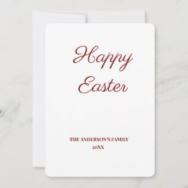 eenvoudig minimaal jouw tekst easter toevoegen bedankkaart