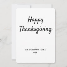 eenvoudig minimaal jouw tekst Thanksgiving toevoeg