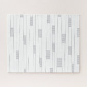 Eenvoudig, minimaal, modern grafisch lijnpatroon legpuzzel (Horizontaal)