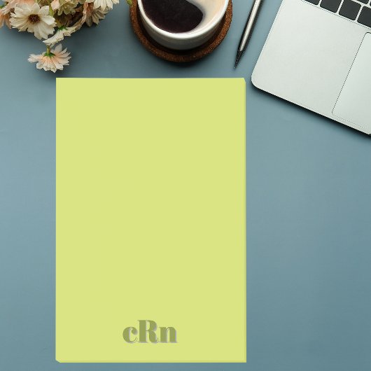 Eenvoudig Minimaal Modern Groen Professioneel Post-it® Notes