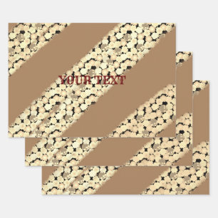 EENVOUDIG MINIMAAL MODERN MONOGRAM ELEGANT STIJL T INPAKPAPIER VEL