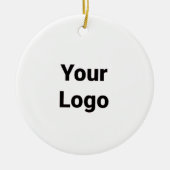 EENVOUDIG MINIMAAL MODERN MONOGRAM ELEGANT STIJL T KERAMISCH ORNAMENT (Voorkant)