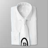 EENVOUDIG MINIMAAL MODERN MONOGRAM ELEGANT STIJL T STROPDAS (Gebonden)