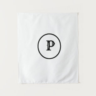 EENVOUDIG MINIMAAL MODERN MONOGRAM ELEGANT STIJL T WANDKLEED