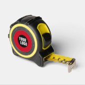 Eenvoudig Minimaal & Modern Rood Voeg Je Logo Toe  Rolmaat (Hoek)