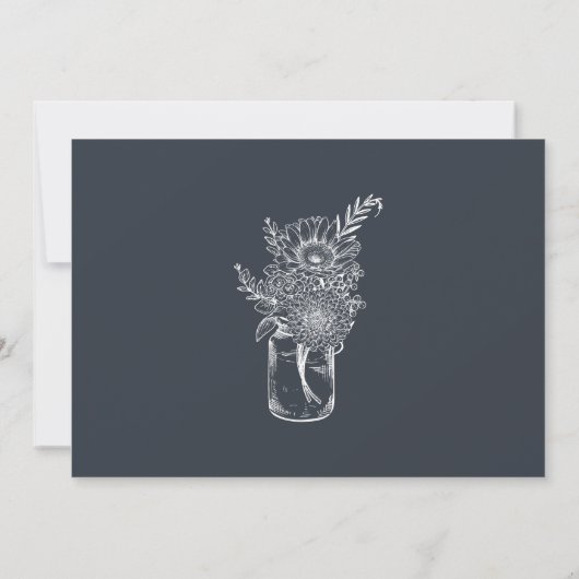 Eenvoudig Minimaal Modern Script-Vrijgezellenfeest Kaart (Achterkant)