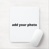 eenvoudig minimaal monogram logo elegant gepersona muismat (Met muis)