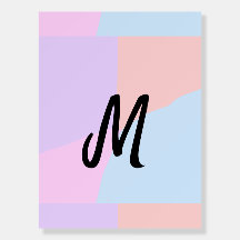 eenvoudig minimaal monogram logo gepersonaliseerd 