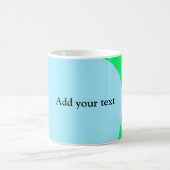 eenvoudig minimaal om jouw naam bridesmaid bruilof koffiemok (Center)