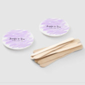 eenvoudig minimaal om jouw naam op maat te plaatse handwaaier (Niet-gemonteerd)