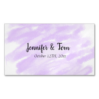 eenvoudig minimaal om jouw naam op maat te plaatse magnetisch visitekaartje