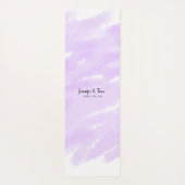 eenvoudig minimaal om jouw naam op maat te plaatse yogamat (Achterkant)