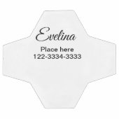 Eenvoudig minimaal om jouw naam tekst plaats stad  voetbal (Enkel)