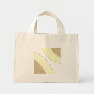 eenvoudig minimaal om jouw tekst foto ' s mee te n mini tote bag