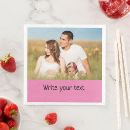 eenvoudig minimaal om jouw tekst foto ' s mee te n servet