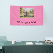 eenvoudig minimaal om jouw tekst foto's met kerstm spandoek (Beurs)