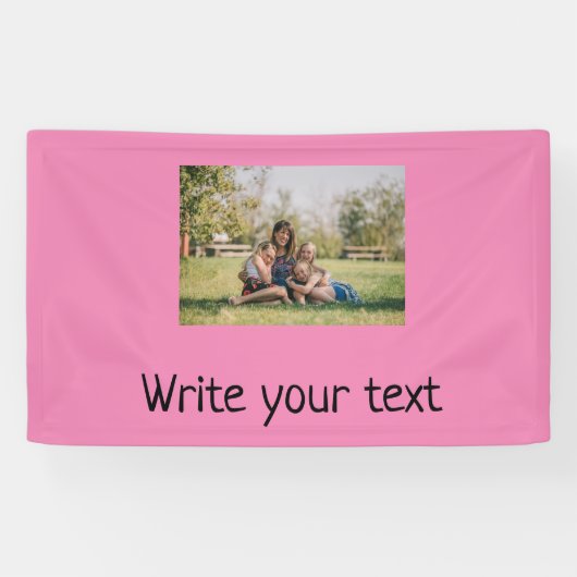 eenvoudig minimaal om jouw tekst foto's met kerstm spandoek (Horizontaal)