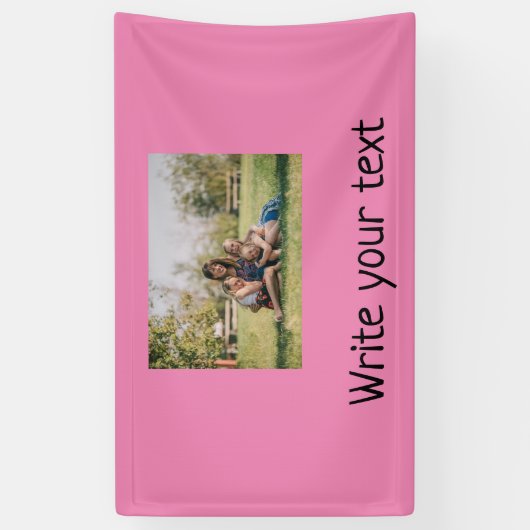 eenvoudig minimaal om jouw tekst foto's met kerstm spandoek (Verticaal)