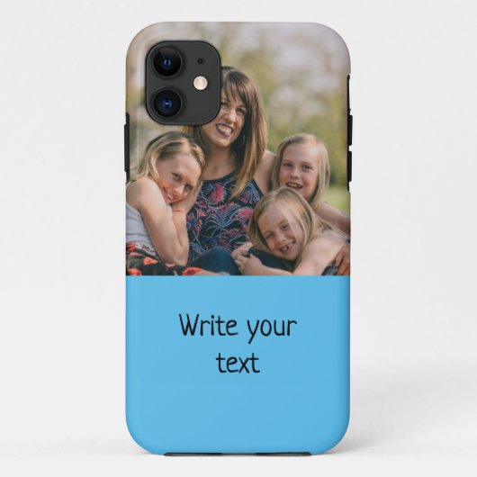 eenvoudig minimaal om jouw tekst foto's voor kerst Case-Mate iPhone case (Achterkant)