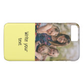 eenvoudig minimaal om jouw tekst foto's voor kerst Case-Mate iPhone case (Achterkant (Horizontaal))