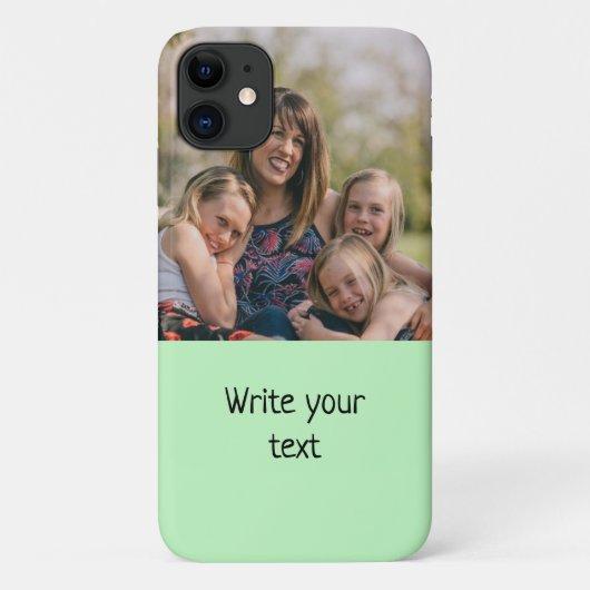 eenvoudig minimaal om jouw tekst foto's voor kerst Case-Mate iPhone case (Achterkant)