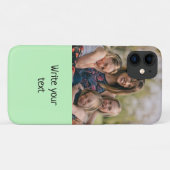eenvoudig minimaal om jouw tekst foto's voor kerst Case-Mate iPhone case (Achterkant (horizontaal))