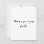 eenvoudig minimaal om jouw tekst halloween toe te  (Achterkant)