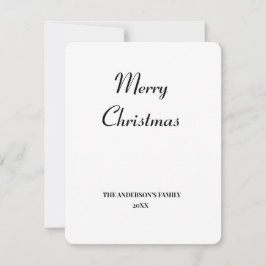 eenvoudig minimaal om jouw tekst kerst te personal notitiekaartje