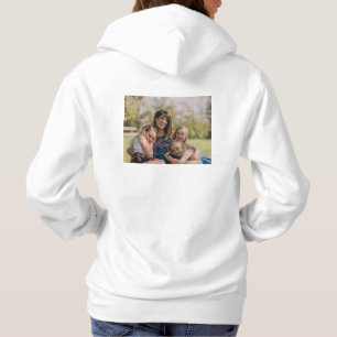 eenvoudig minimaal om jouw tekst mee te nemen hoodie
