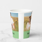 eenvoudig minimaal om jouw tekst mee te nemen papieren bekers (Rechts)