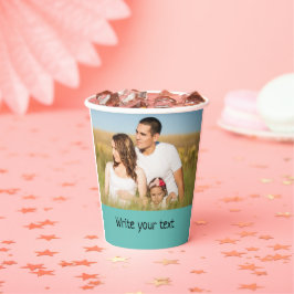 eenvoudig minimaal om jouw tekst mee te nemen papieren bekers