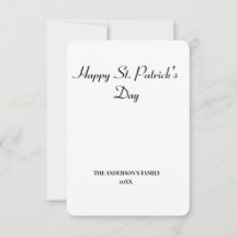 eenvoudig minimaal om jouw tekst st. patricks-dagk