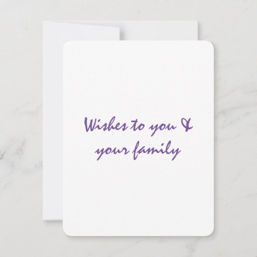 eenvoudig minimaal om jouw tekst st. patricks-dagk notitiekaartje (Achterkant)