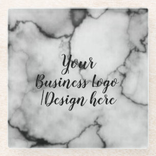 eenvoudig minimaal om logo/ontwerp toe te voegen i glazen onderzetter