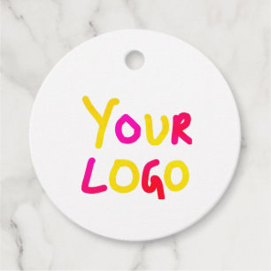 eenvoudig minimaal om uw logo en ontwerp hier aan bedankjes labels