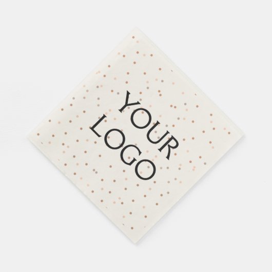 eenvoudig minimaal om uw logo en ontwerp hier aan  servet (Hoek)