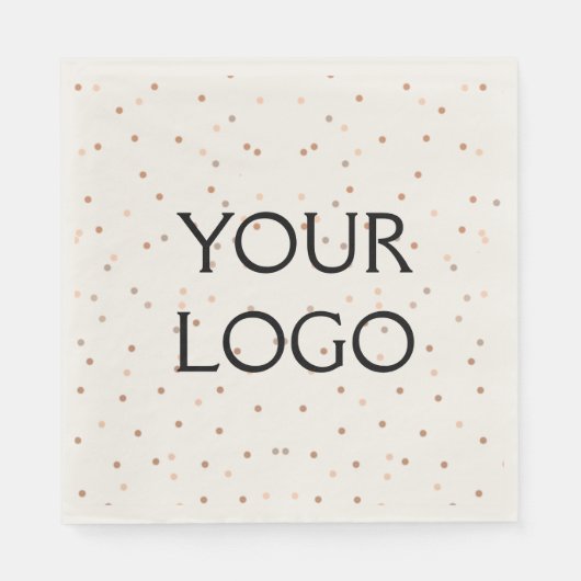 eenvoudig minimaal om uw logo en ontwerp hier aan  servet (Voorkant)