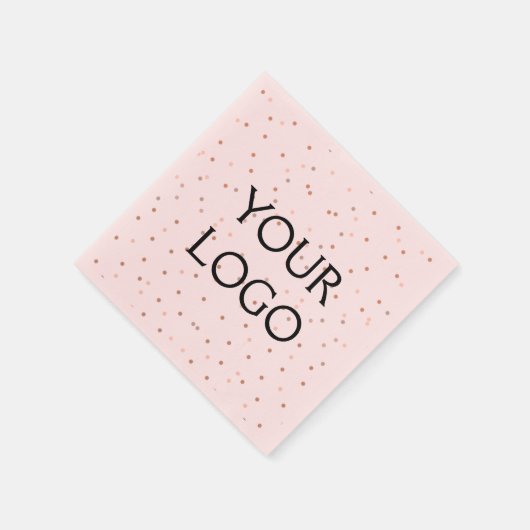 eenvoudig minimaal om uw logo en ontwerp hier aan  servet (Hoek)