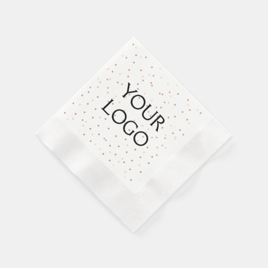 eenvoudig minimaal om uw logo en ontwerp hier aan  servet (Hoek)