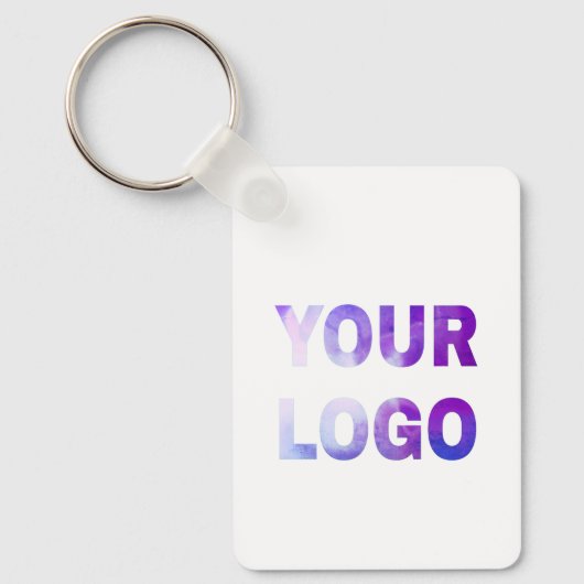 eenvoudig minimaal om uw logo en ontwerp hier aan sleutelhanger (Voorkant)