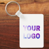 eenvoudig minimaal om uw logo en ontwerp hier aan sleutelhanger (Voorkant)