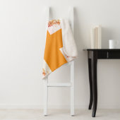 eenvoudig minimaal ontwerp uw logo fleece deken (In situ)