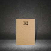 eenvoudig minimaal papier voor vaartuigen Verouder Visitekaartje