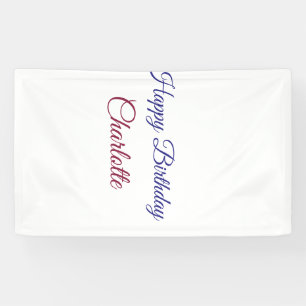 EENVOUDIG MINIMAAL. SCHATJE NAAM TOEVOEGEN BABY ge Spandoek