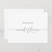 Eenvoudig minimaal script gemaakt van Kaart van he (Voorkant / Achterkant)