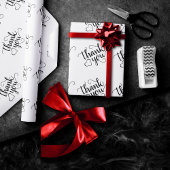 Eenvoudig minimaal script | Klassieke branding bed Cadeaupapier